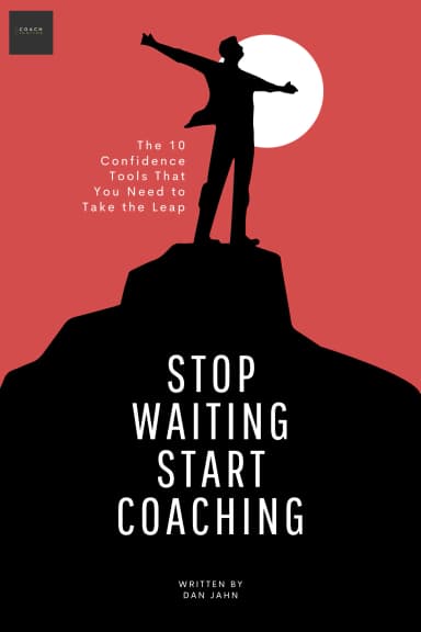 Cover of Stop Waiting Start Coaching by Dan Jahn